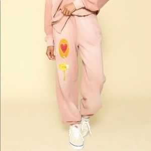 Boys Lie Key To My Heart Sweatpants (size small)